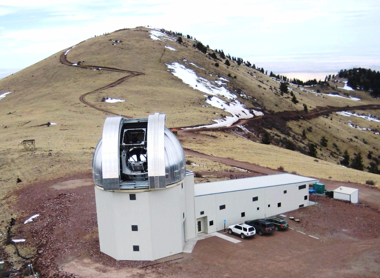 The 2.4-meter telescope facility at Magdalena Ridge Observatory provided astrometric and photometric observations for two months during the 2012 TC4 campaign