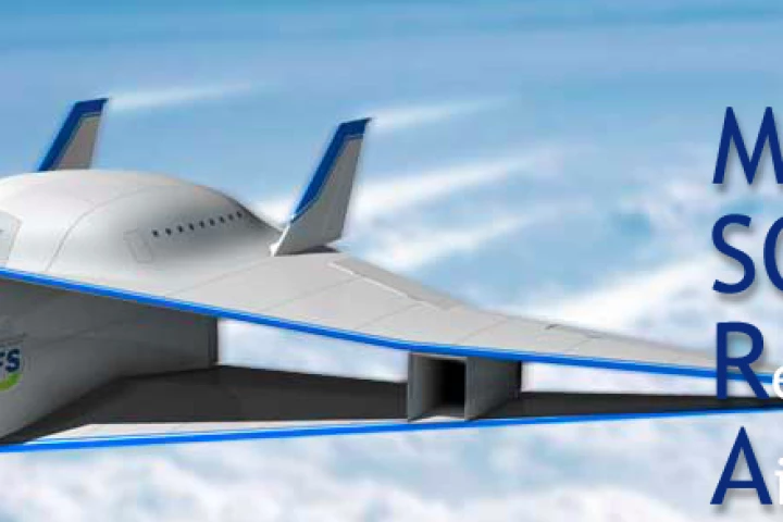 The Tohoku University design would change shape during flight to adapt to supersonic speeds (Image: Tohoku University)