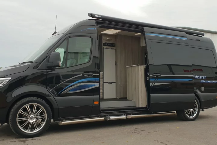 Mclaren converts the new Sprinter into the Shadow camper van