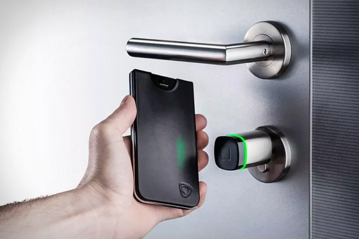 The CalypsoKey can be used to unlock a door, or for almost any other NFC function