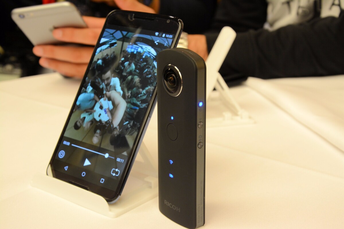 Ricoh ups the resolution of spherical photography with Theta S 