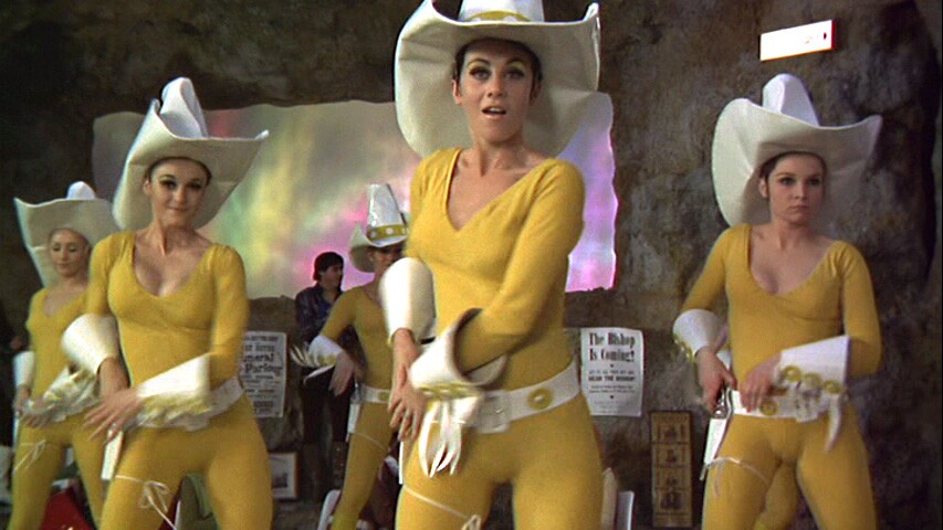 Moon Zero Two promoted itself as a space-western, and parts of the film took that description maybe a little too literally