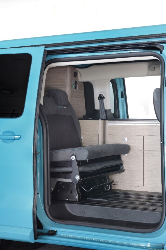 Compact, multi-personality camper van makes easy work of outdoor living