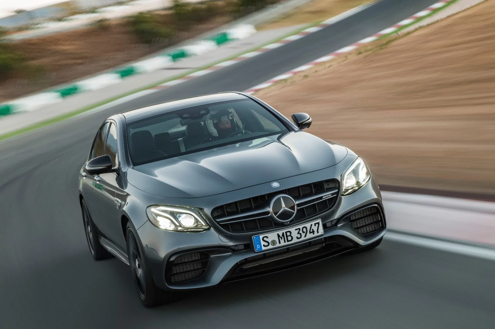 The E63 AMG 4MATIC is faster than the AMG GT R