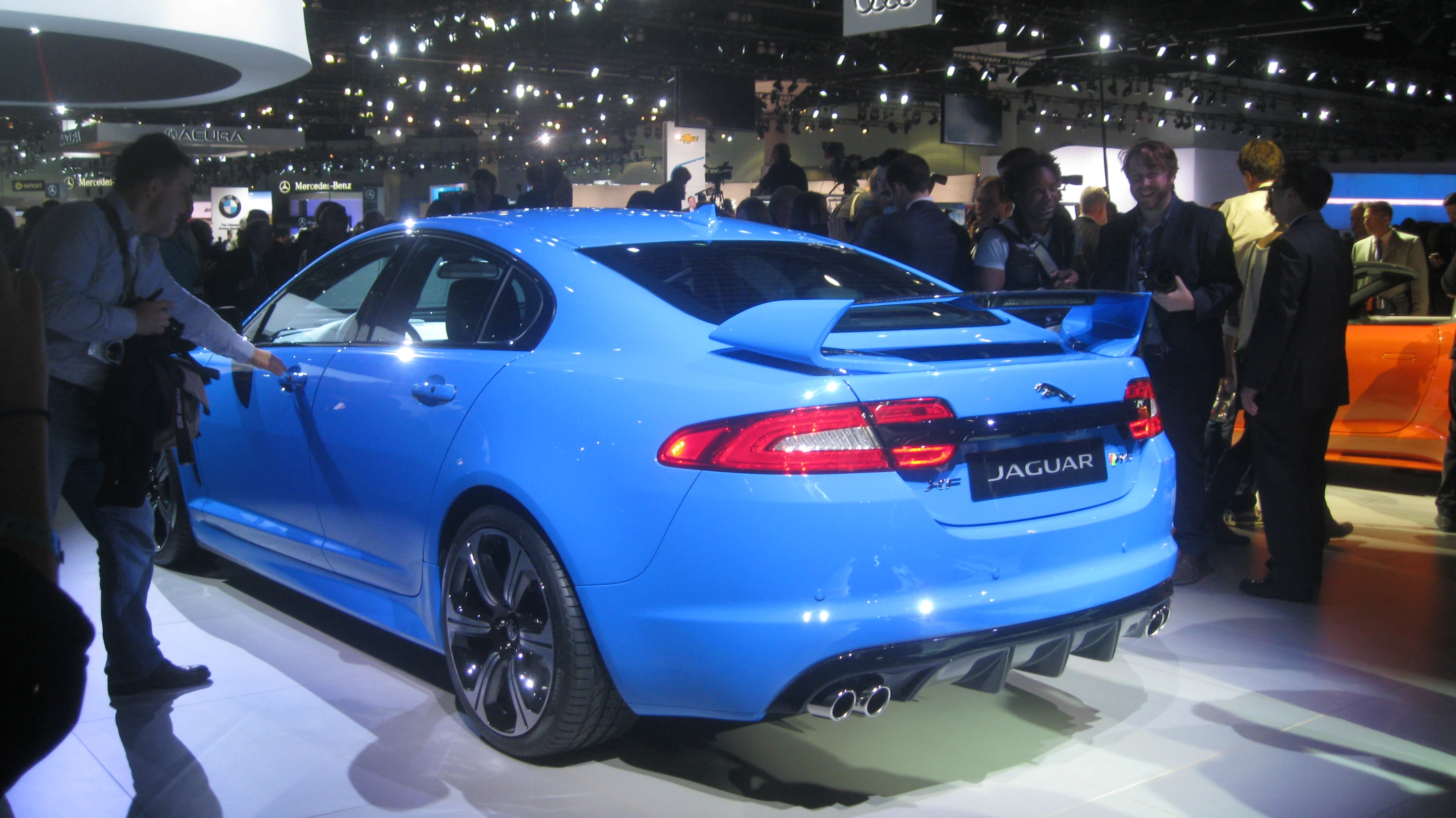 The XFR-S on stage in L.A.