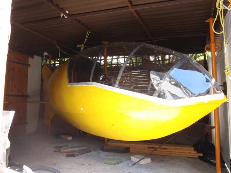 The Scubster prototype is currently being built in the south of France