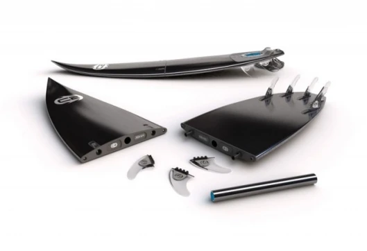 Nick Notara's collapsible surfboard concept