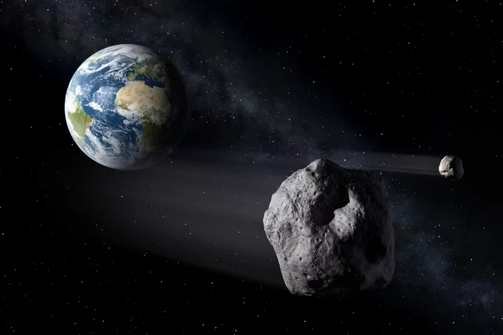 The Flyeye telescope is designed to detect asteroids that pose a potential hazard to Earth (Image: ESA/P.Carril)