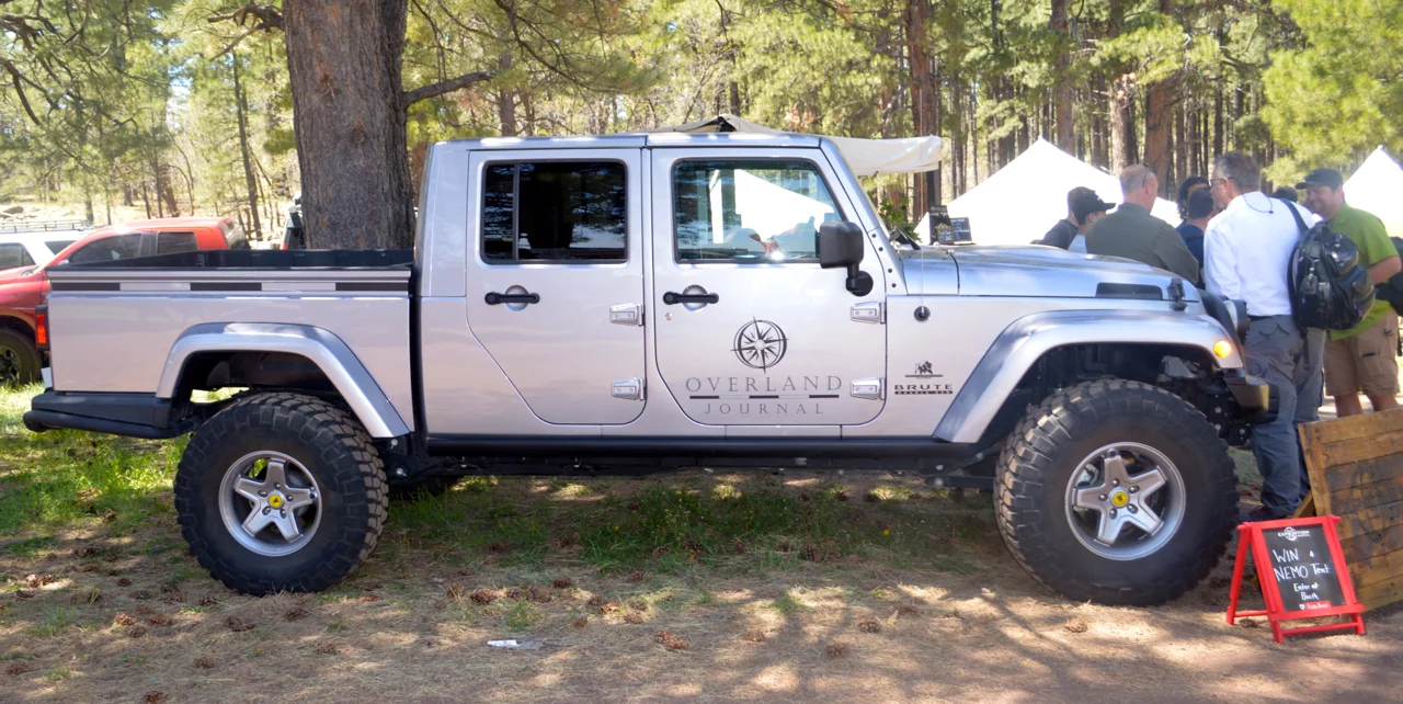 Overland Journal Brute Double Cab Jeep Wrangler Unlimited