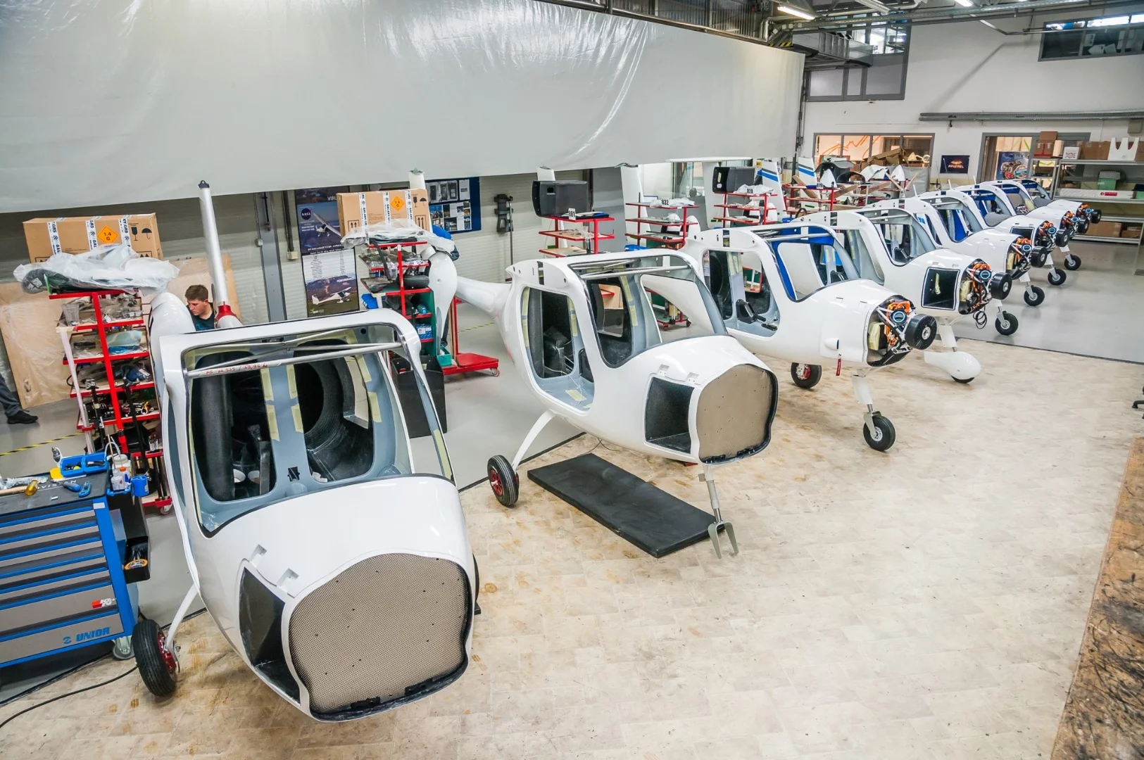 The company is currently mass-producing the Alpha Electro for sale around the world