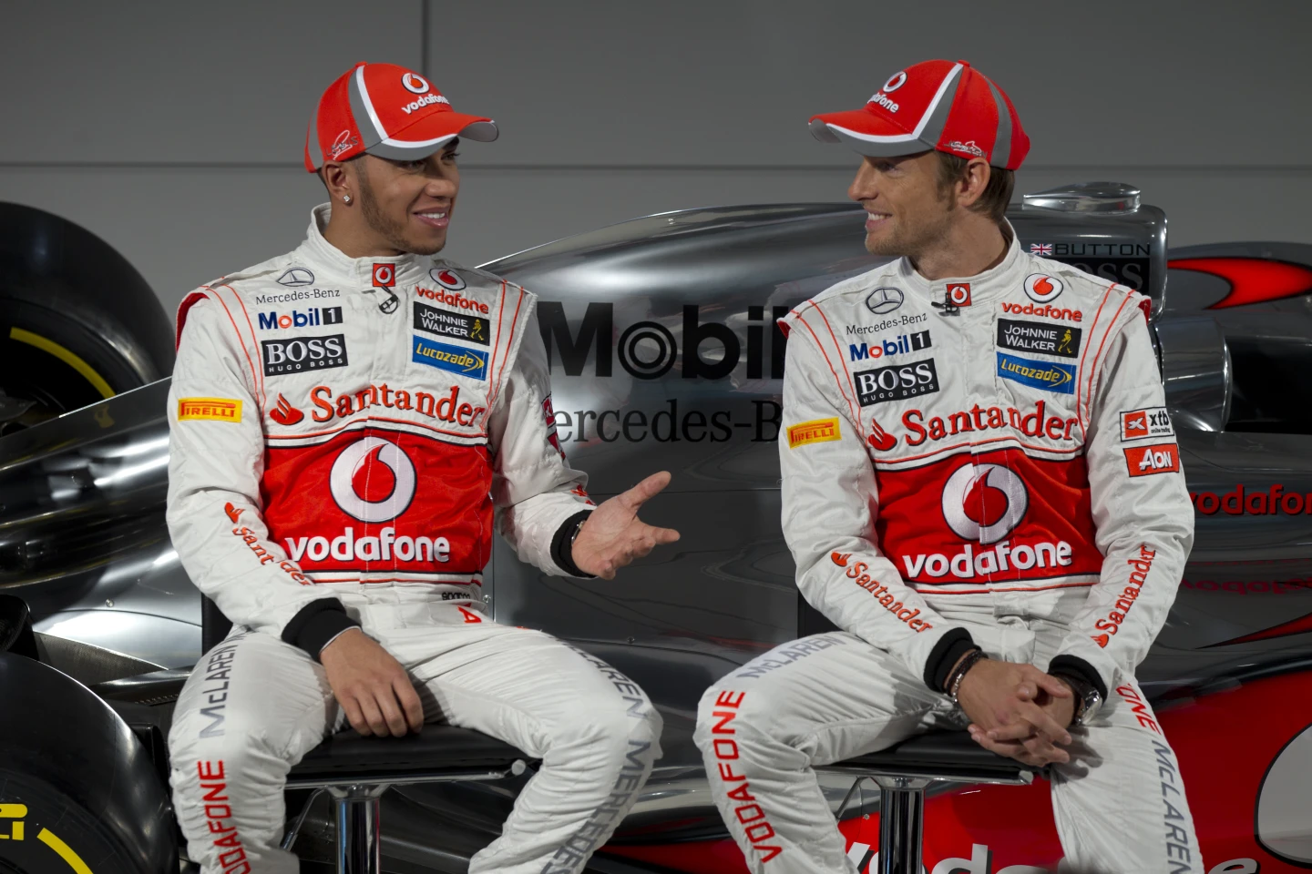 For 2012, the Vodafone McLaren Mercedes F1 team combines the strong driver pairing of Jenson Button and Lewis Hamilton for the third year running