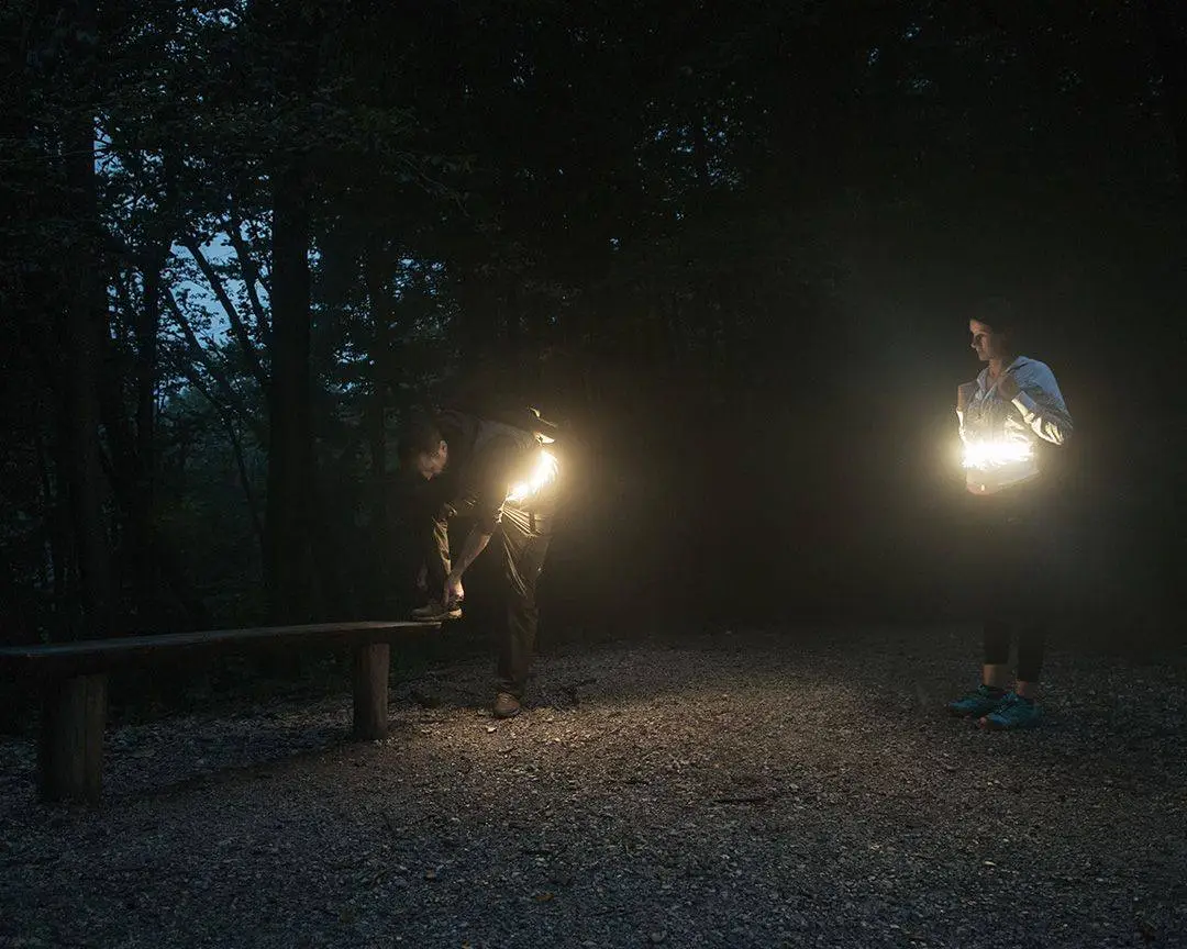 Wearable safety lamps that take a more rounded approach in order to spread light in more directions is something we've seen a bit of lately, but the OliLight takes things a little further