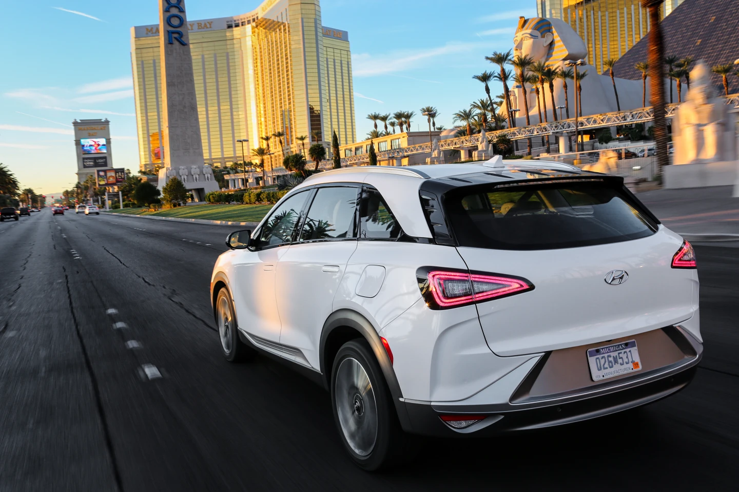 Thanks to powertrain updates, the NEXO's electric motor has had a 20% power increase and results in an output of 120 kW