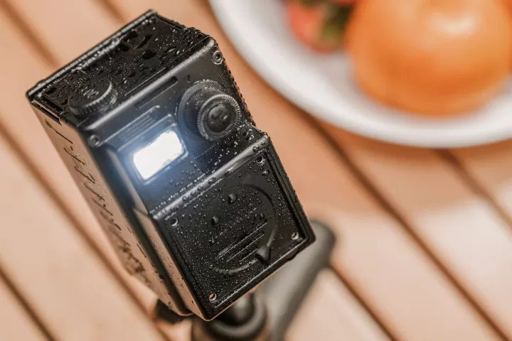 The Filmatic all-in-one offers Full HD entertainment with audio while out and about