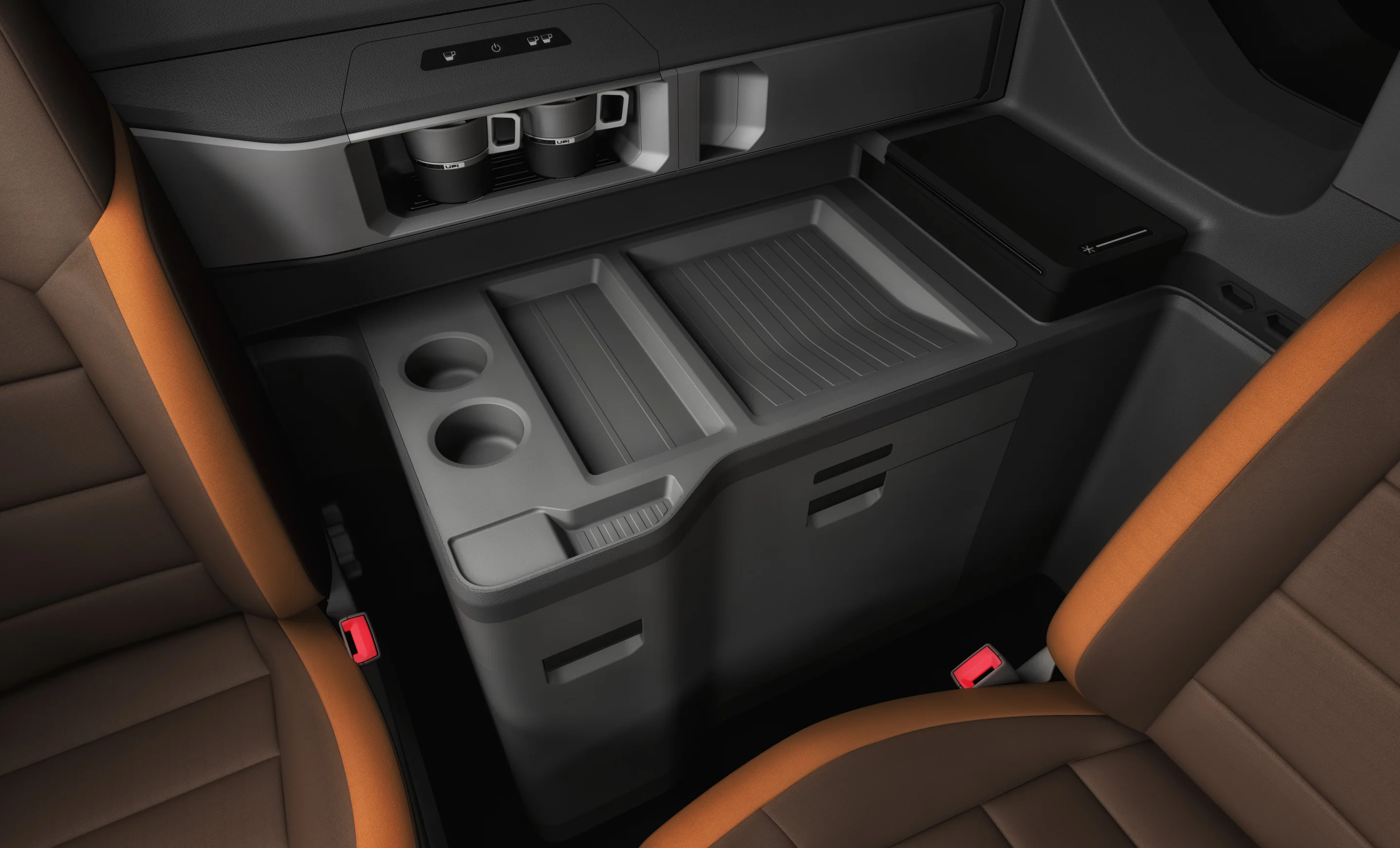 Volkswagen throws in the added "perk" of an espresso machine