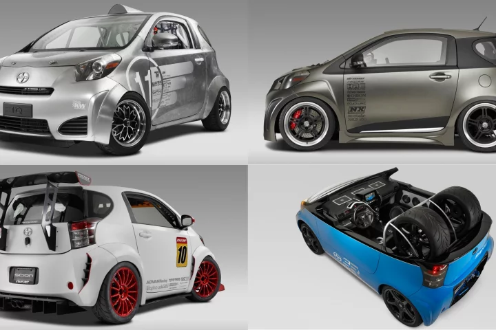 Cars are getting smaller, so this is definitely a view of the future of car pimping.