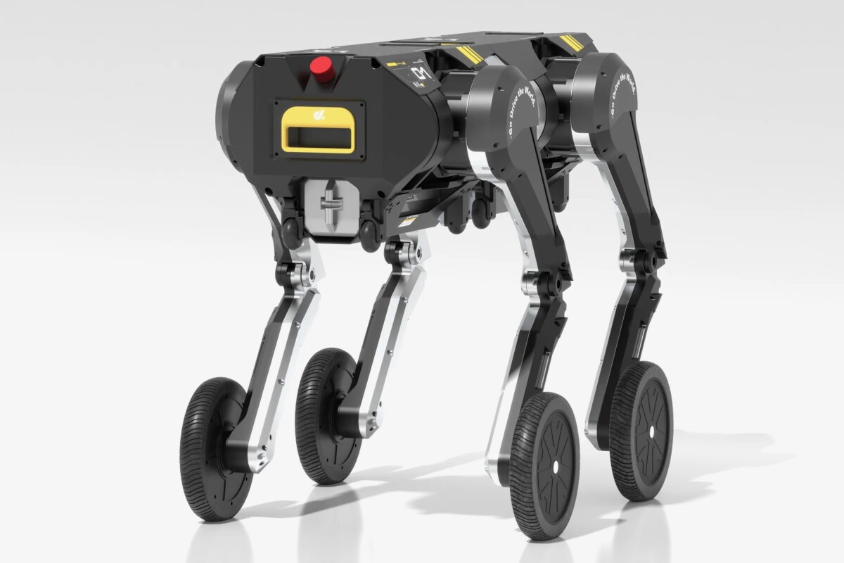 Modular convertible robot is one quad or two bipeds – your choice