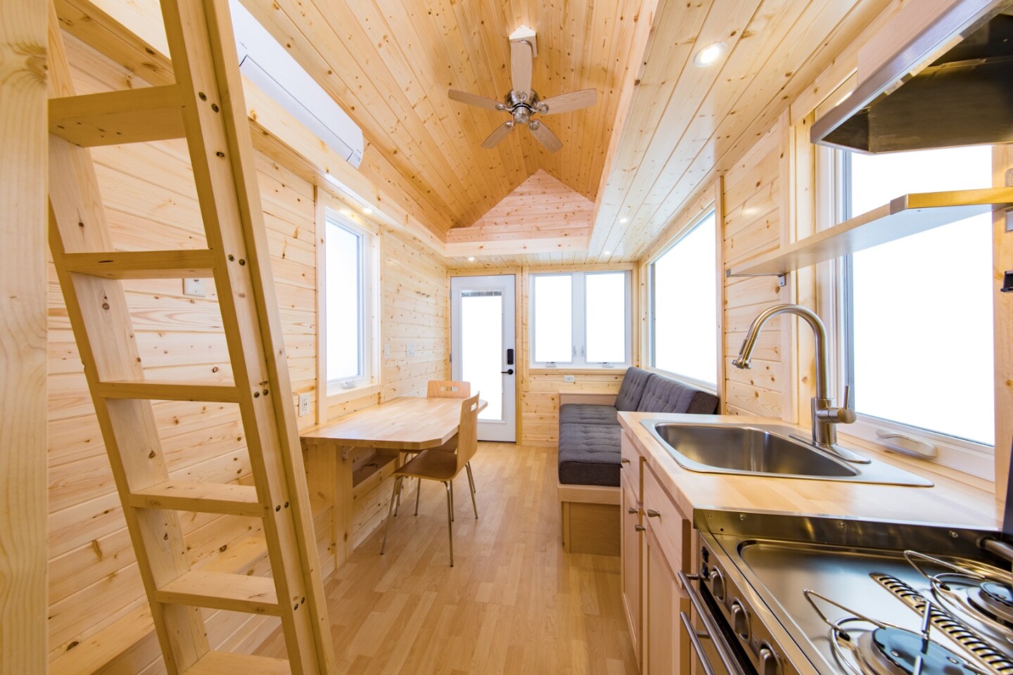 Access to both of Tradition's lofts is by ladder