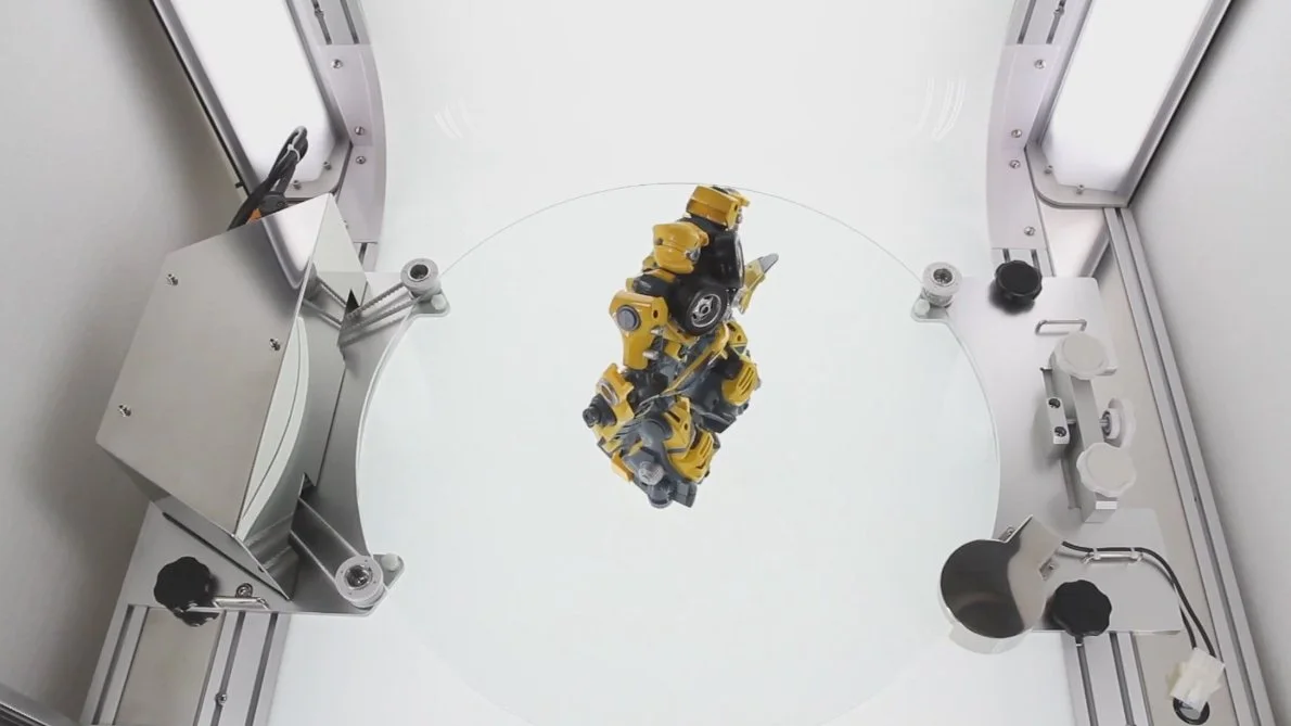 For 360 degree product animations,