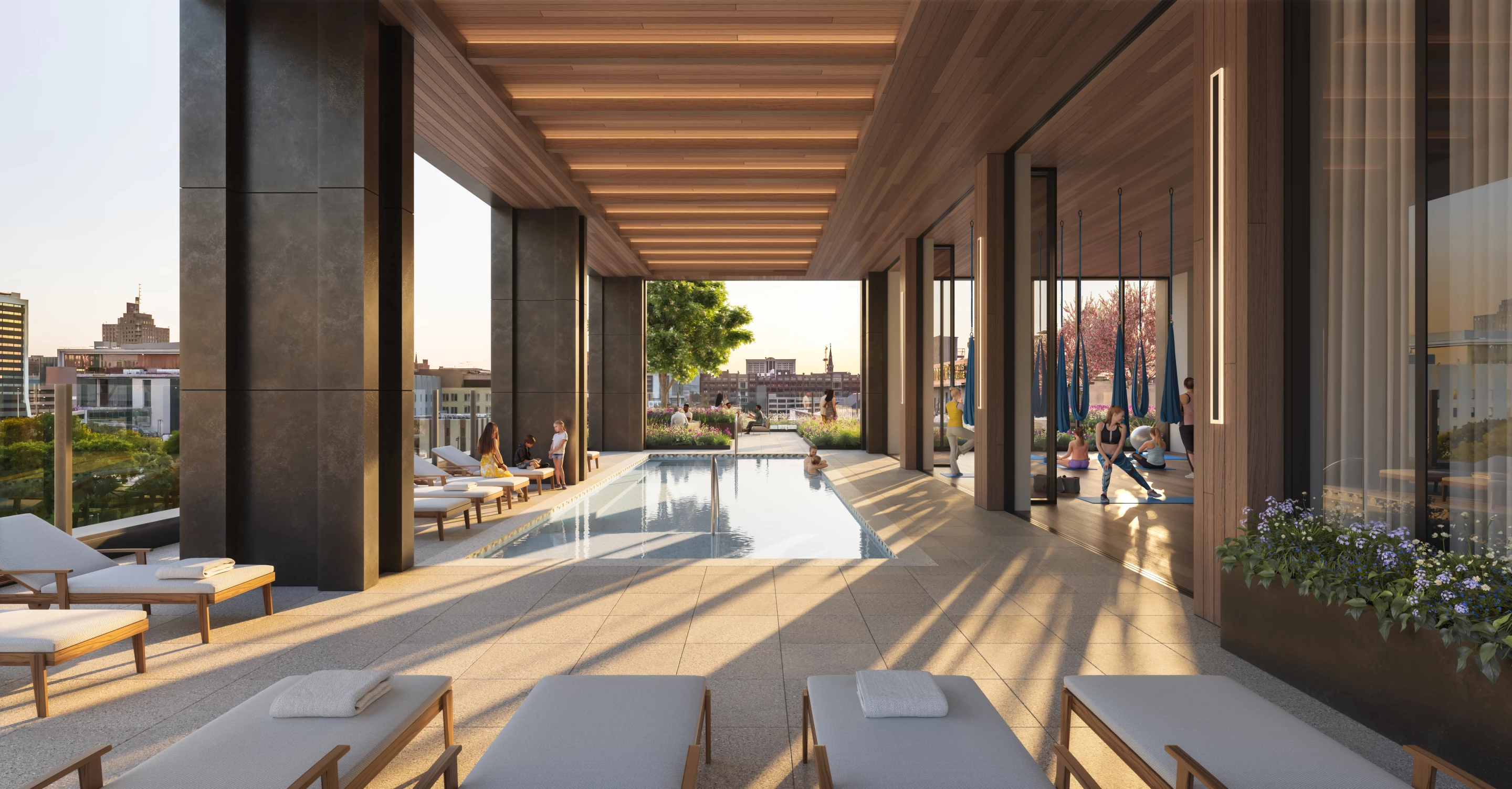 Neutral 1005 N Edison St will include a swimming pool and fitness facilities