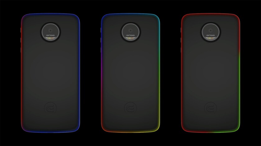 The Edge mod brings a notification-driven LED light show to edges of the Moto Z