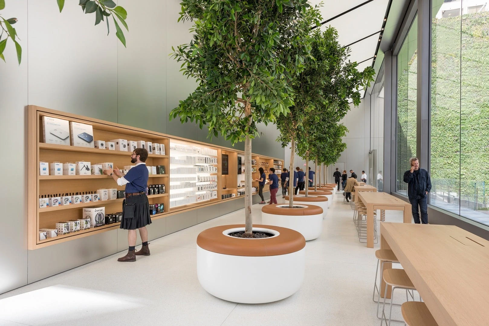 Inside Apple's Union Square store in San Francisco