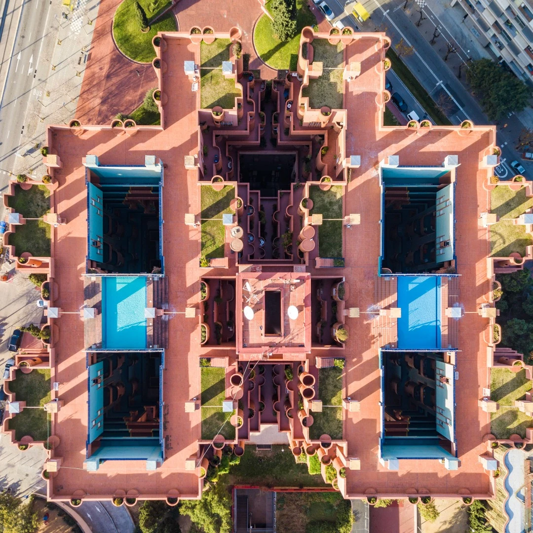 Ricardo Bofill's Walden 7 in Barcelona