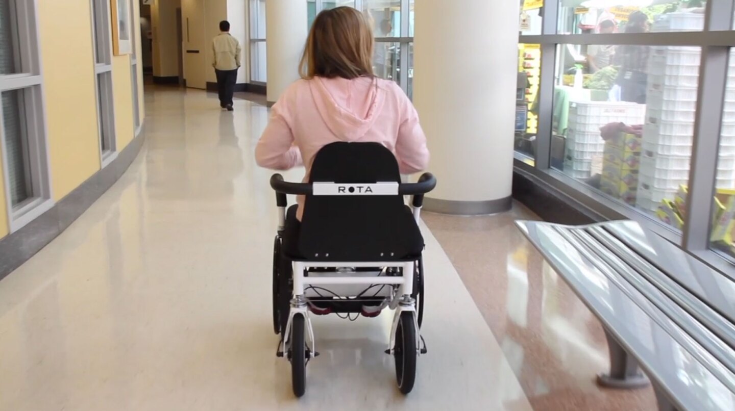 RoChair offers a unique form of wheelchair propulsion