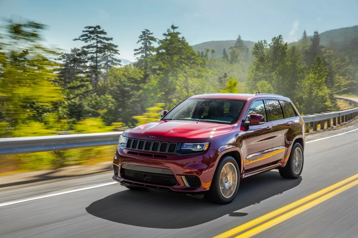 The over-the-top nature of the Grand Cherokee Trackhawk is its greatest selling point