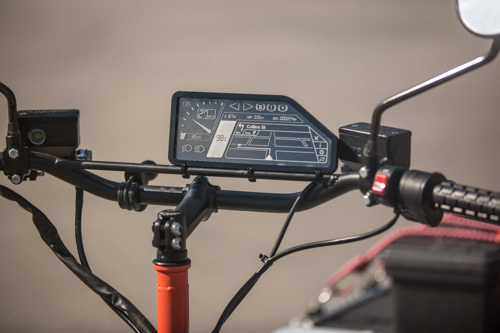 EsCargo: dummy dash could be replaced with navigation friendly touch screen