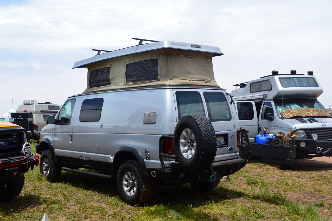 Sportsmobile campers at Overland Expo 2014