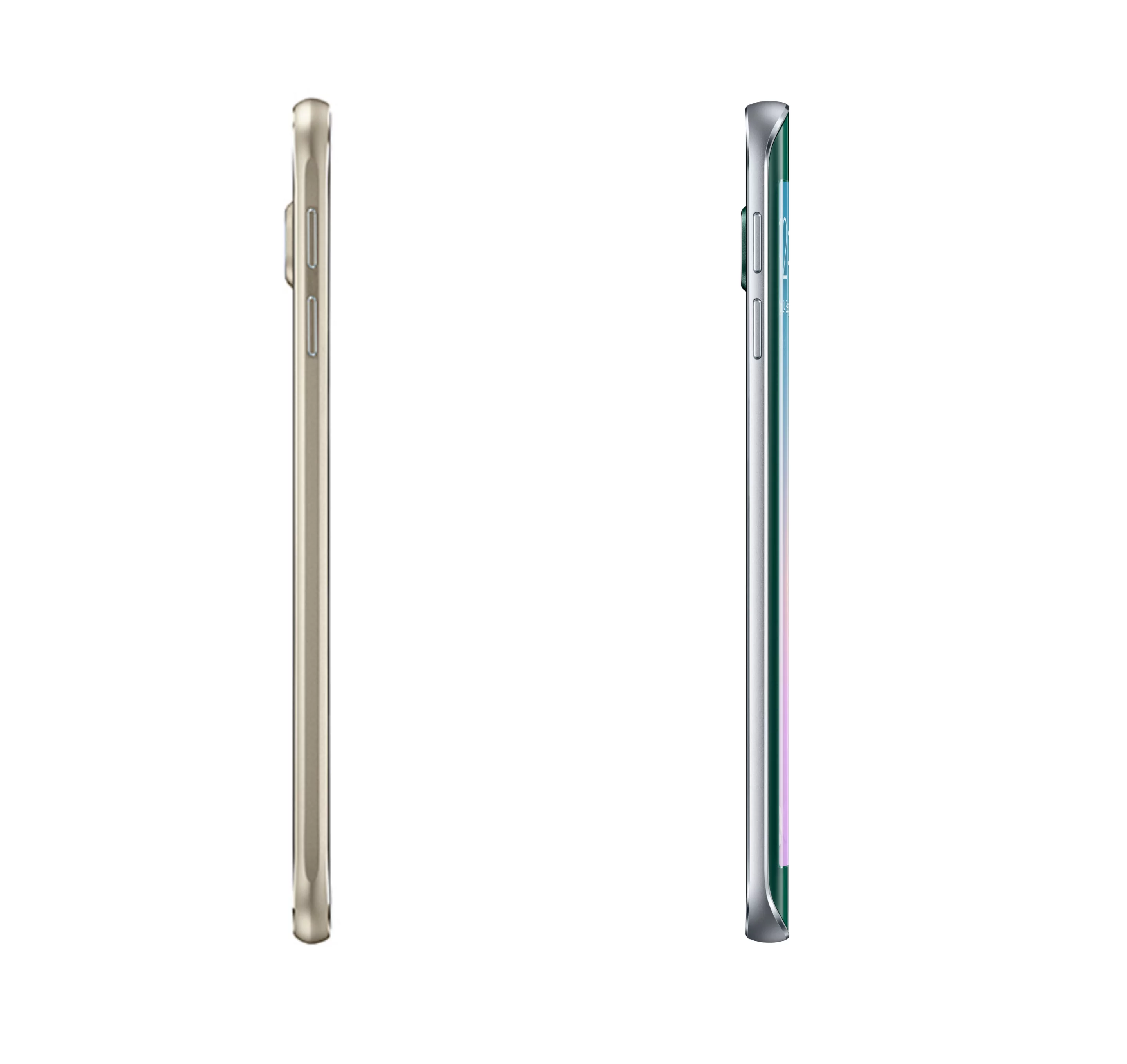 Profiles of the thin GS6 (left) and GS6 edge