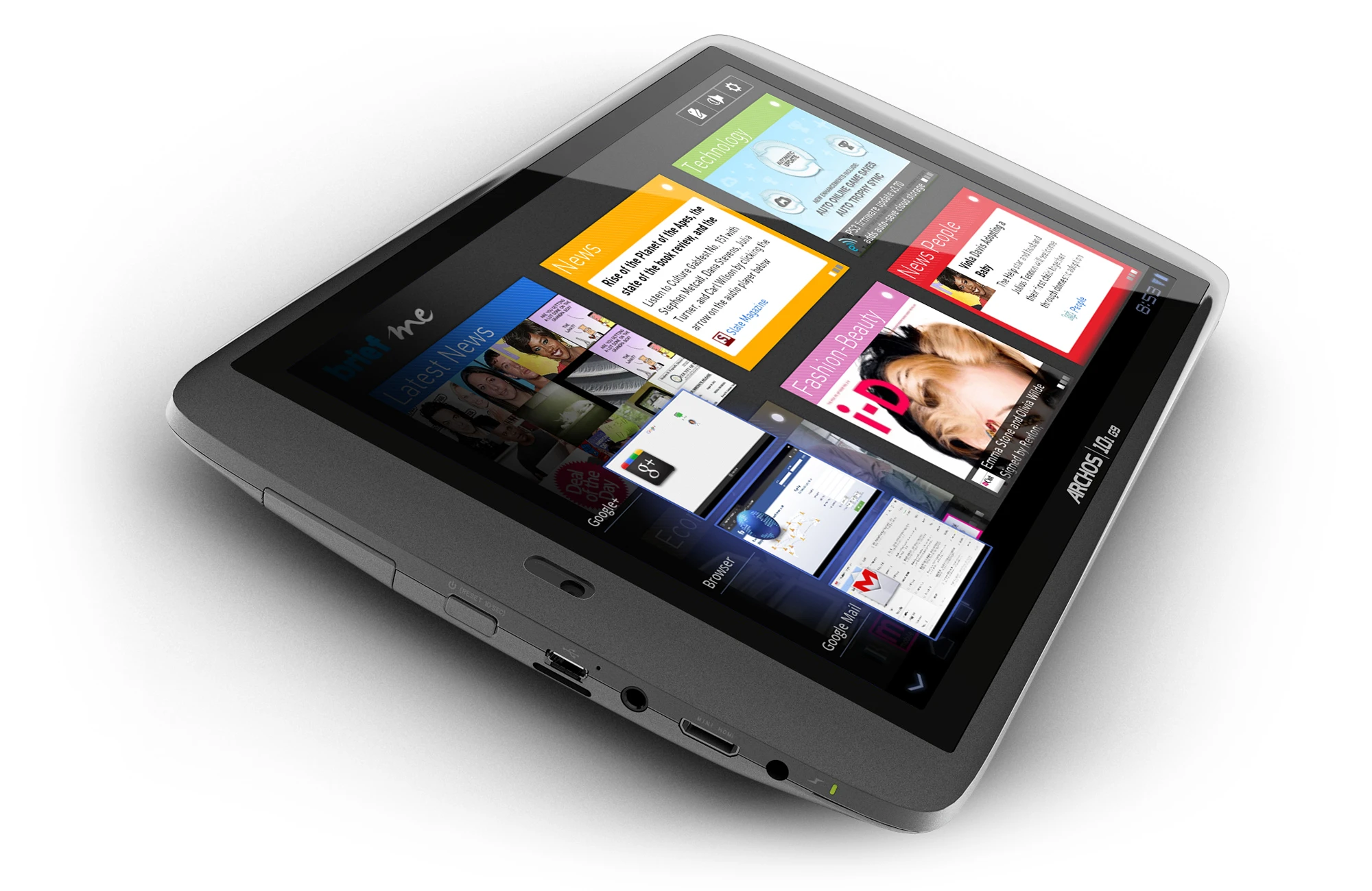 The new G9's are powered by either a 1GHz or 1.5GHz ARM dual-core CORTEX A9 OMAP 4 processor