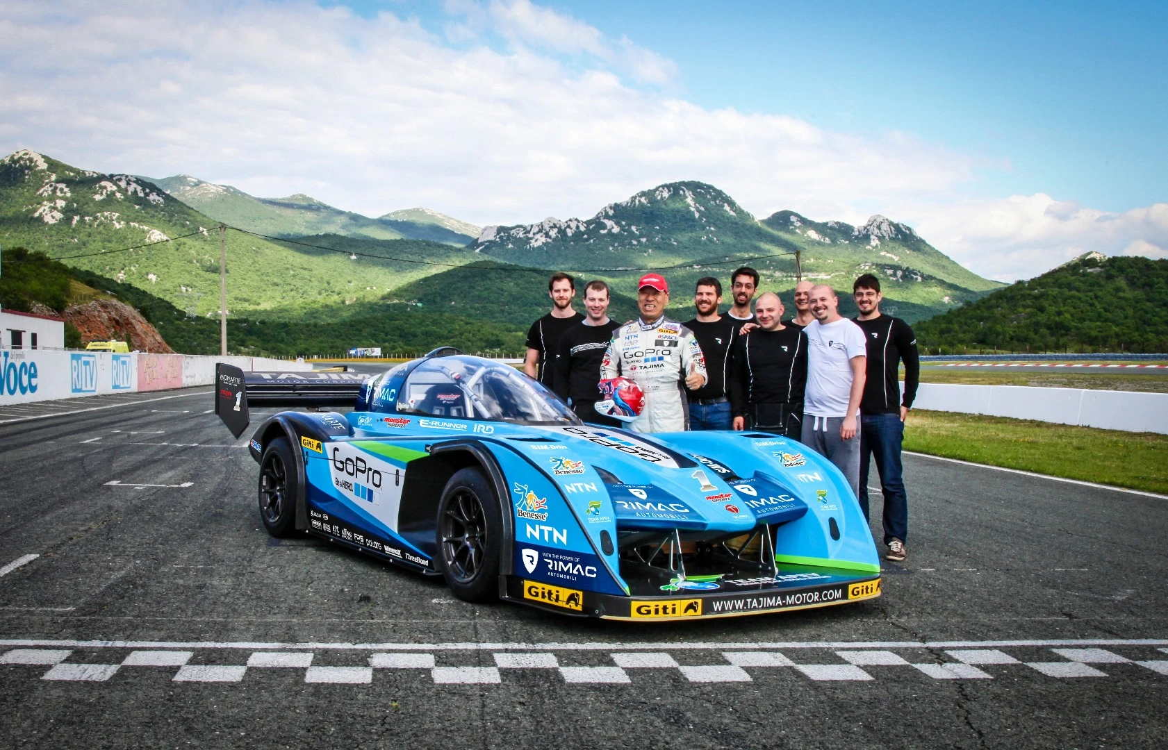 The latest all-electric car with Rimac technology tackled the 2015 Pikes Peak International Hill Climb in June