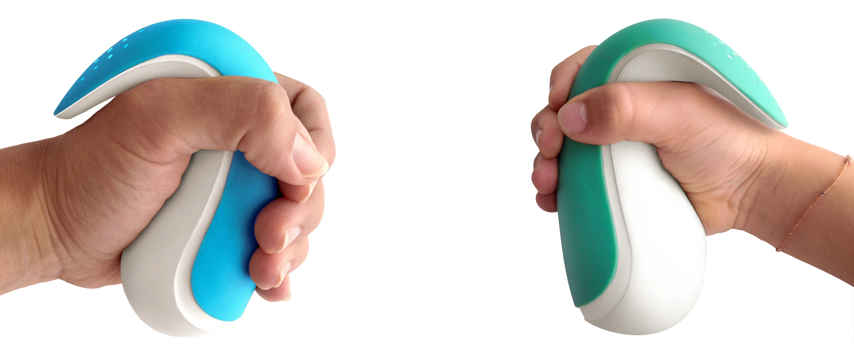 Frebble is designed to allow people to simulate holding hands over the internet