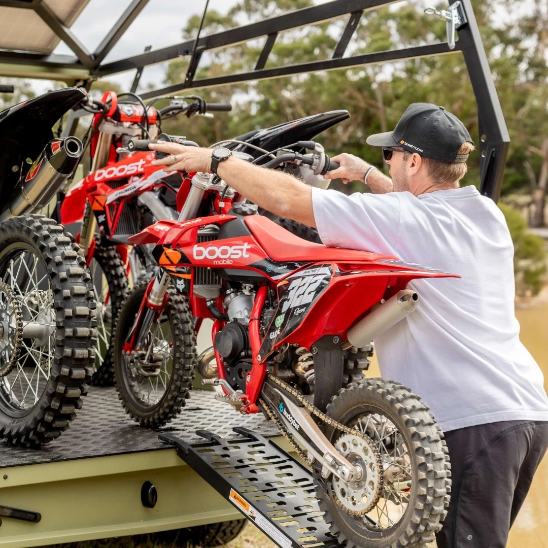 The Crosstrail is built to hold a quad or up to three bikes