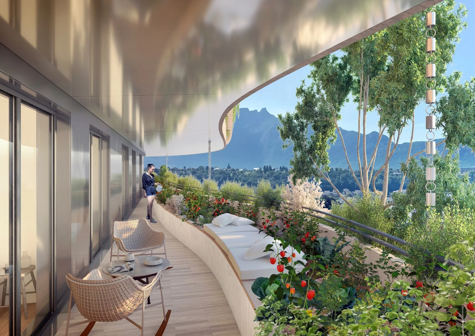 Foam of Waves would include housing called "Sky Villas" that would consist of 185 apartments