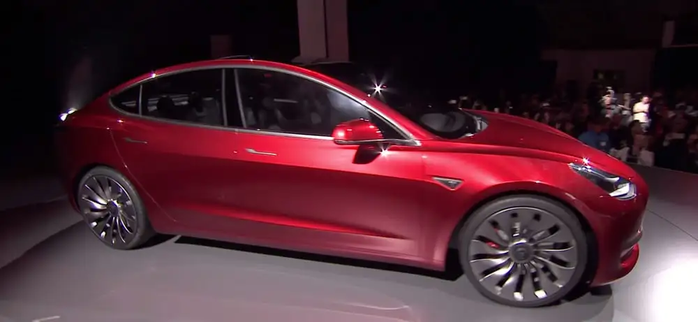Tesla debuted the Model 3 back in March