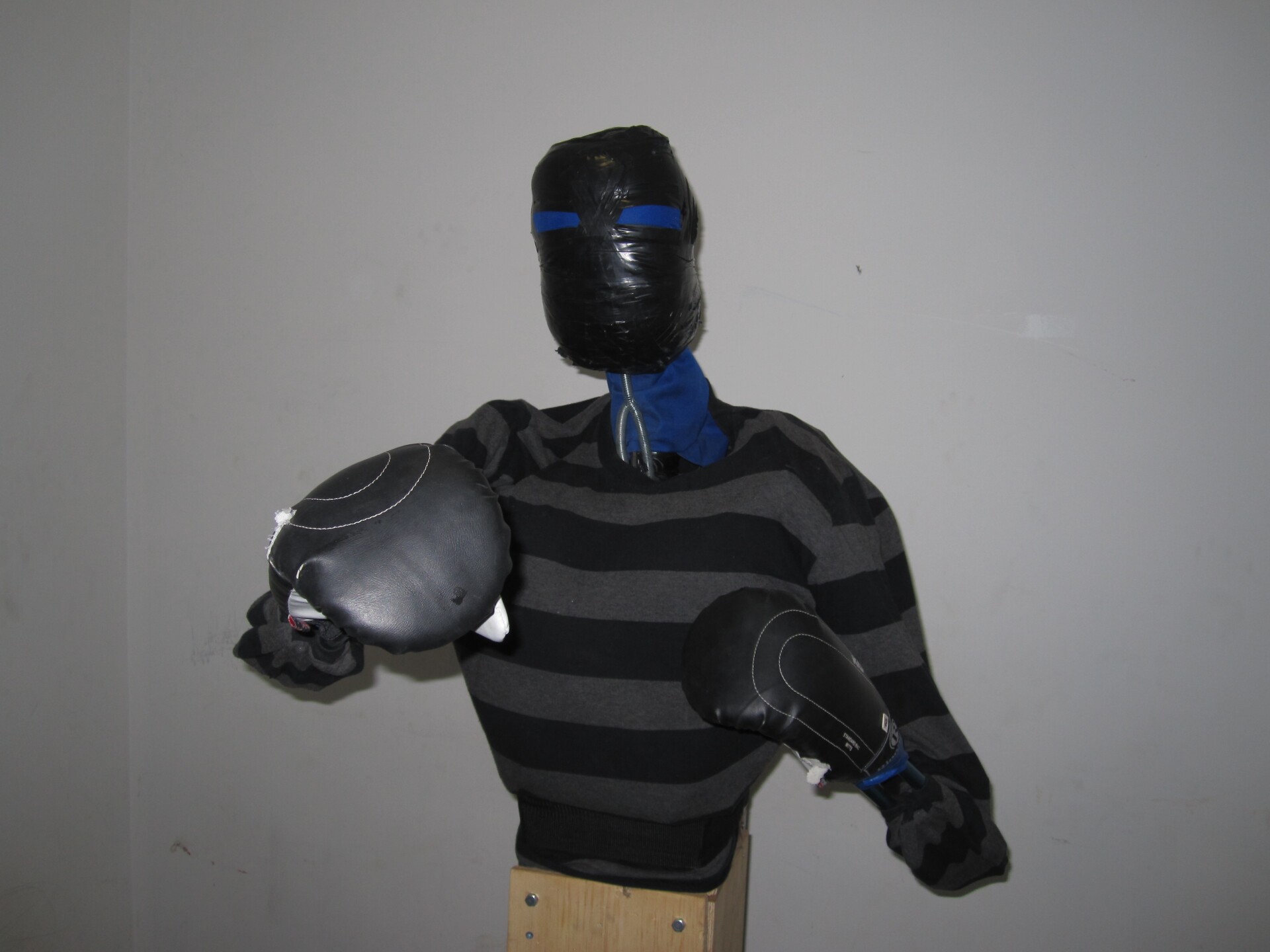 Punching Pro a sparring apparatus that fights back
