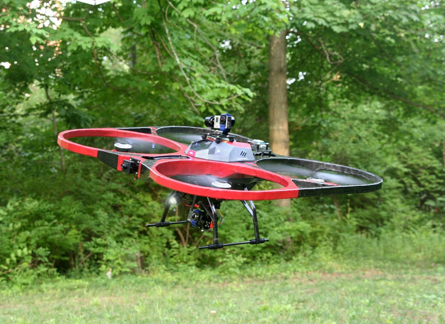 The KittyHawk drone is designed to be a big, stable, and safe flying platform