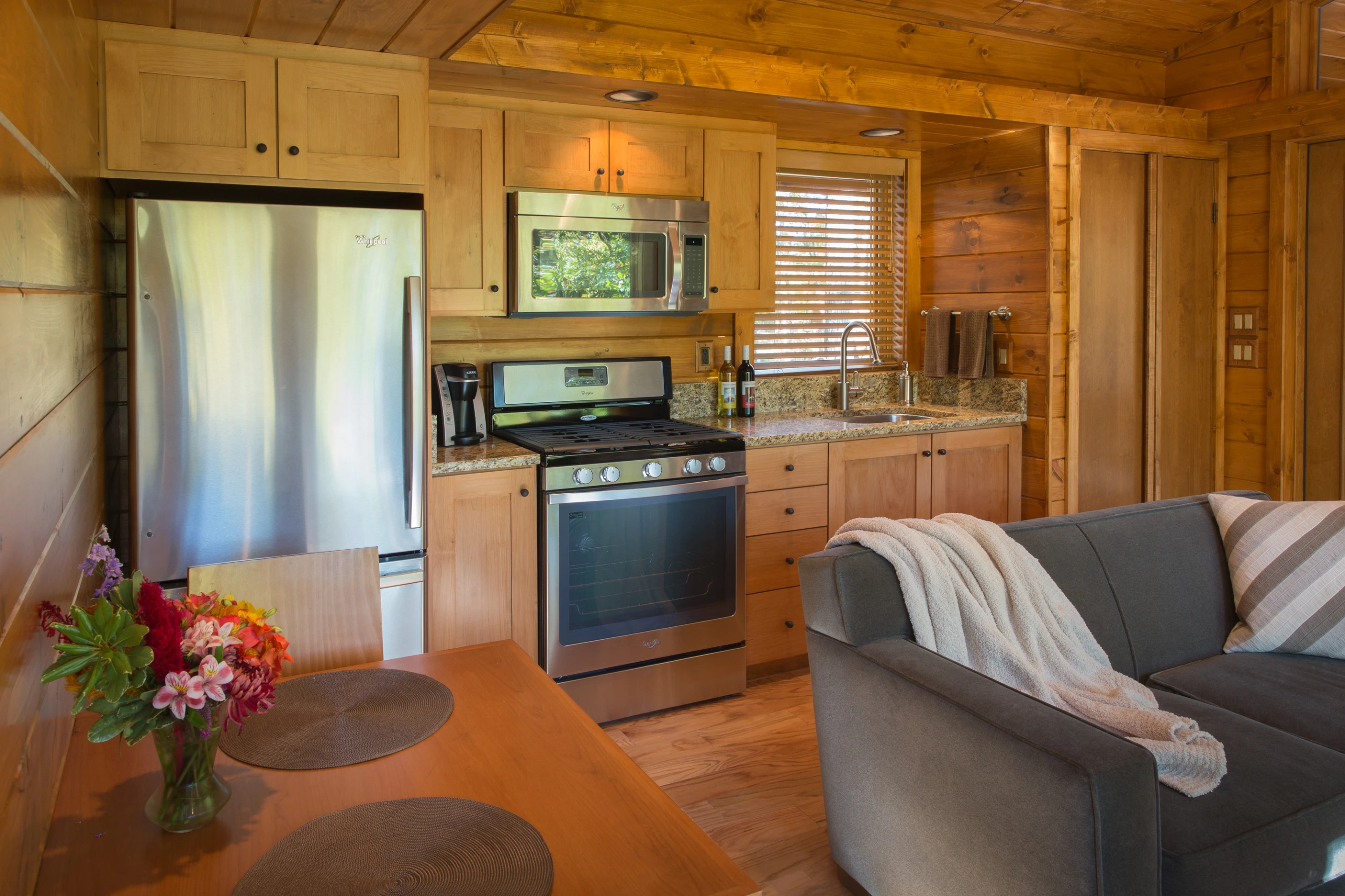 No foundations are required for the home (Photo: Canoe Bay)