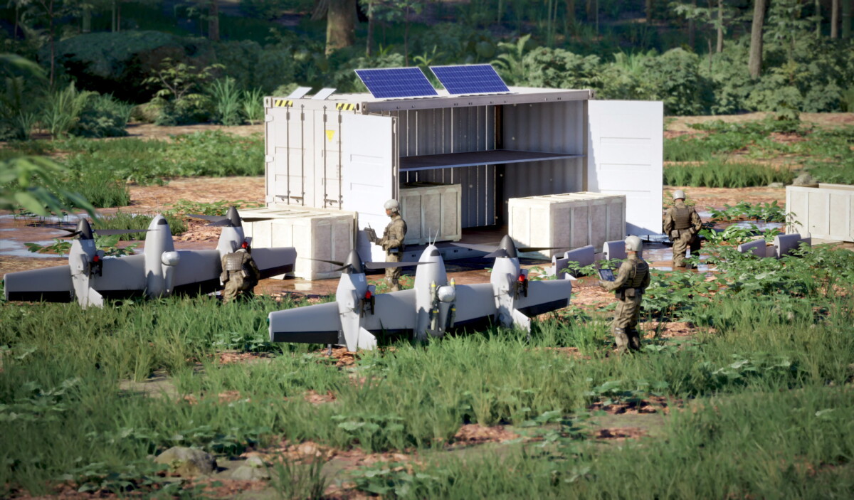 Instant Air Base: Sikorsky packs Nomad 100 VTOL drone squad in a box