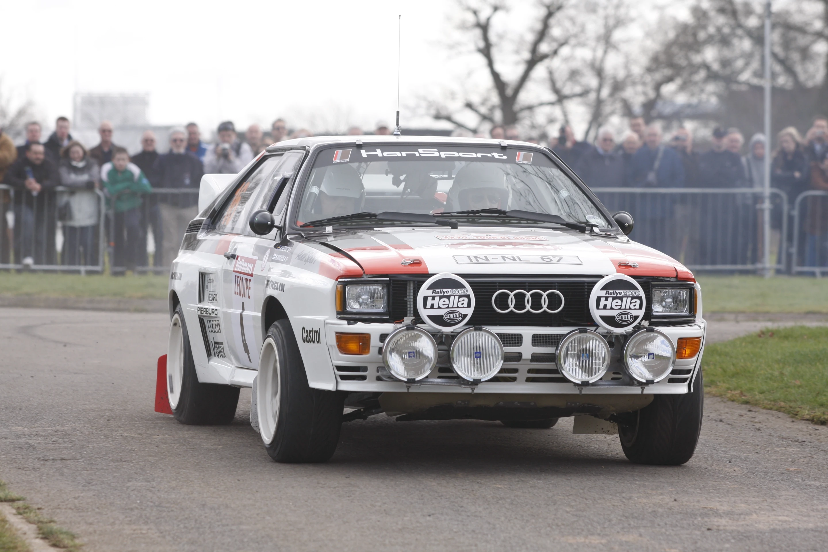 The Audi quattro of the early eighties