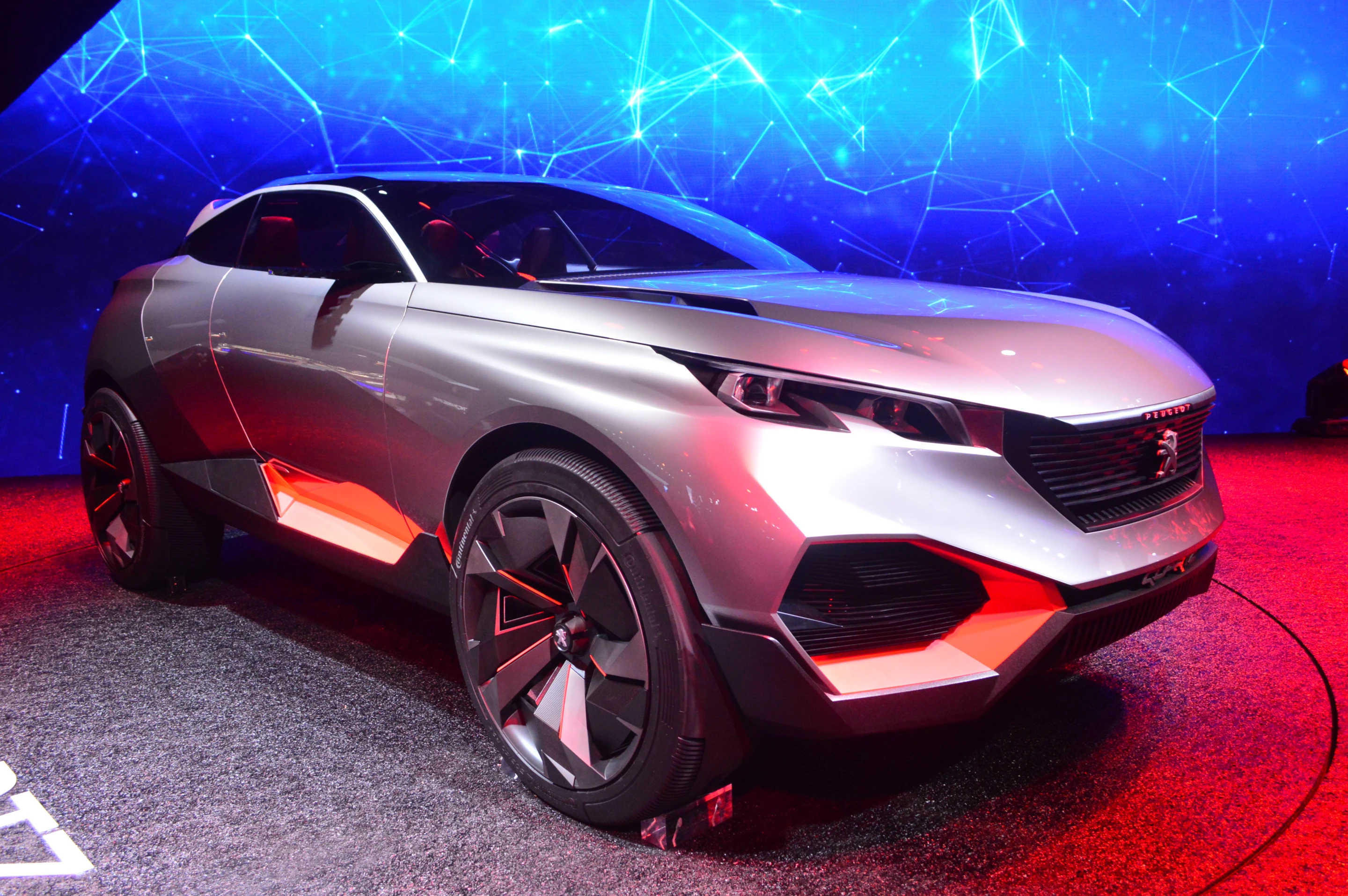The Peugeot QUARTZ provides a look at a possible direction the future SUV may take (Photo: C.C. Weiss/Gizmag)
