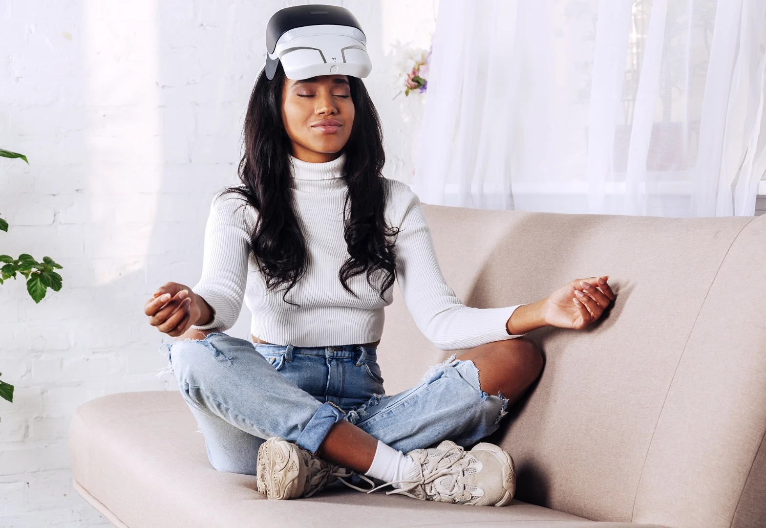 The FeelReal Multi-Sensory VR Mask can also be used for meditation and aromatherapy