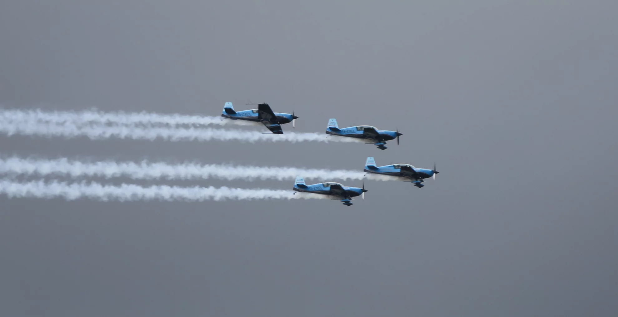Blades aerobatic display team (Photo: Gizmag)