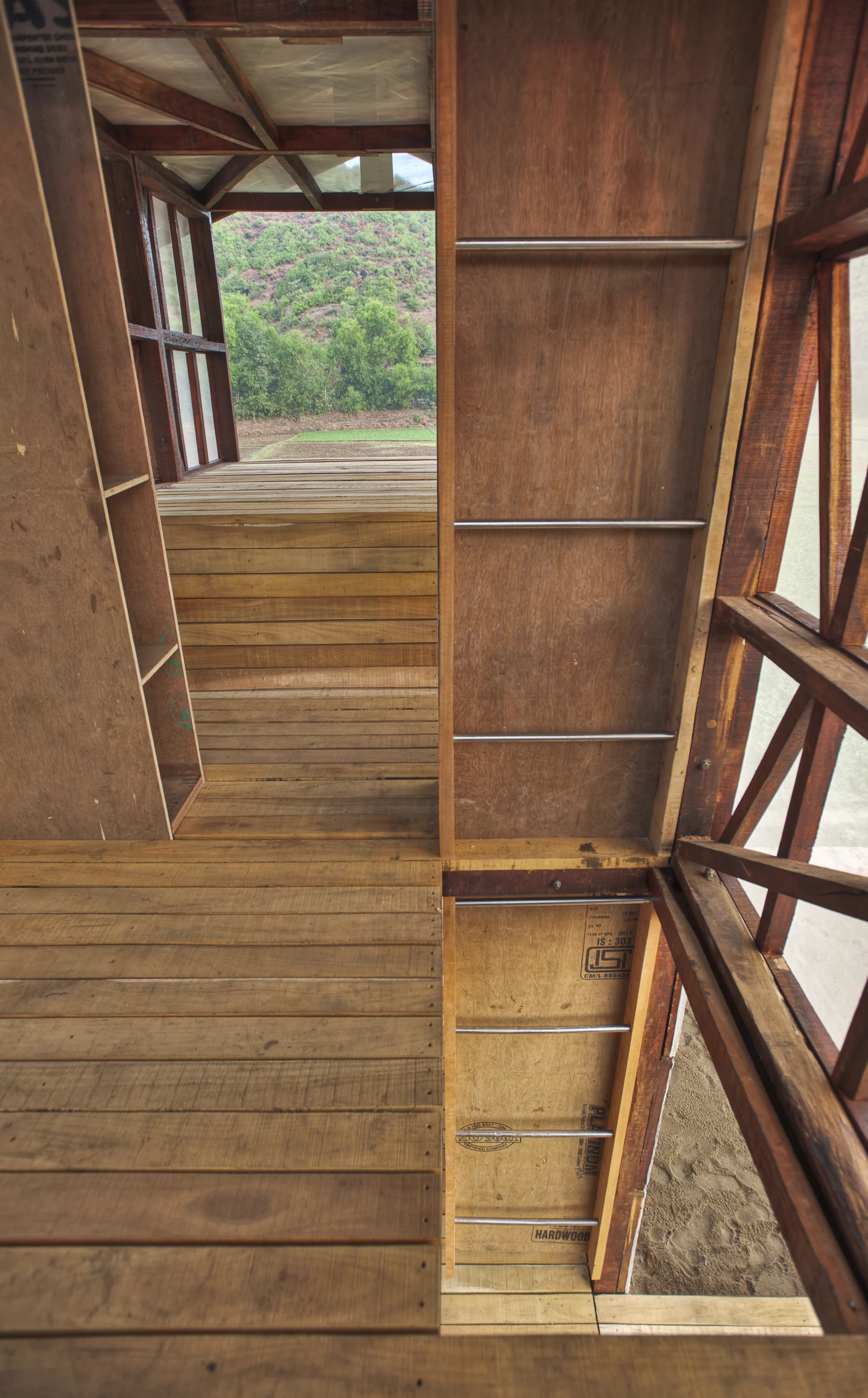 Hut-toHut is designed to accommodate two to four people (Photo: Pasi Aalto/Rintala Eggertsson)