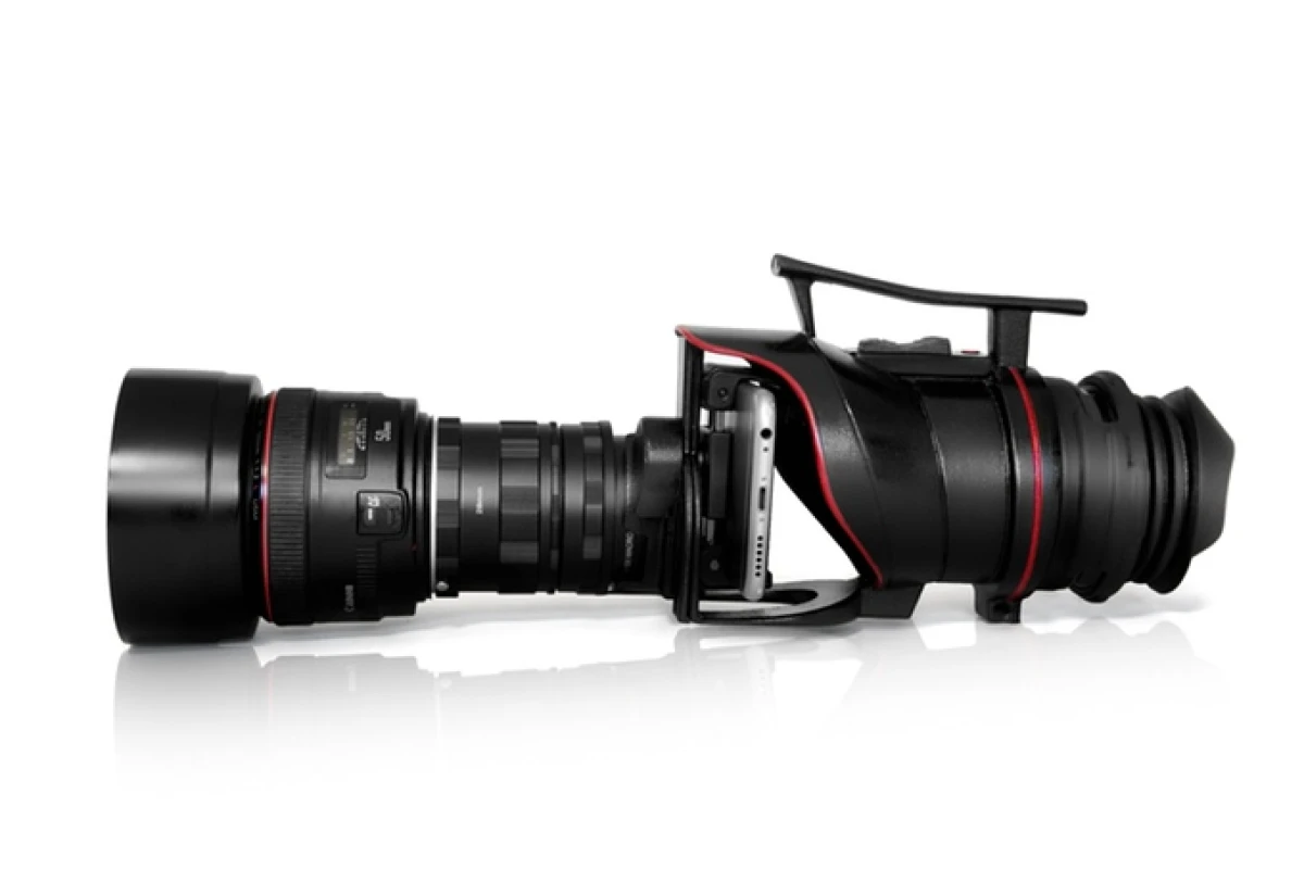 IndieVice takes your smartphone, and gives it a pro-level lens and viewfinder