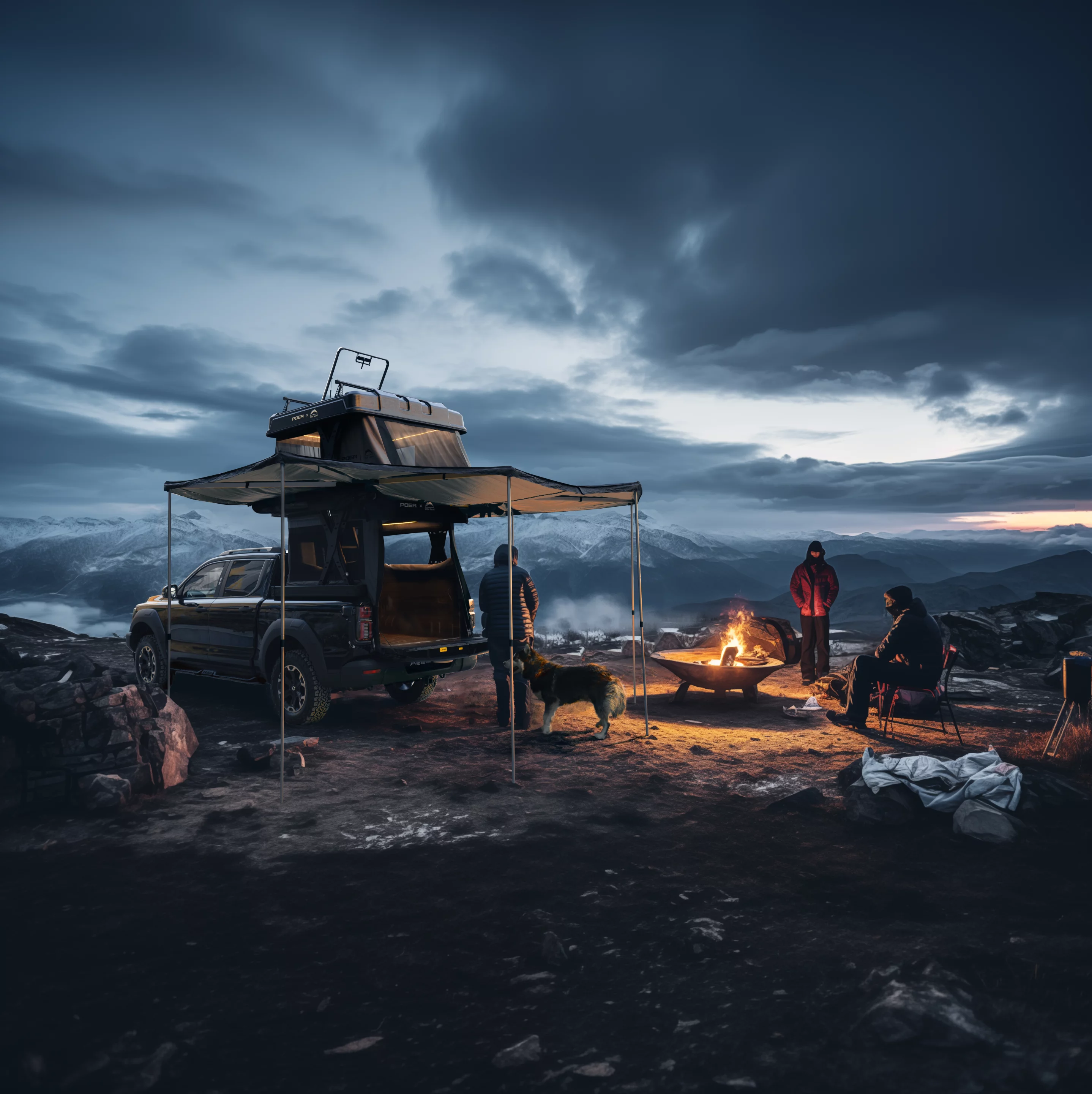 Base camp with a serious second-floor view