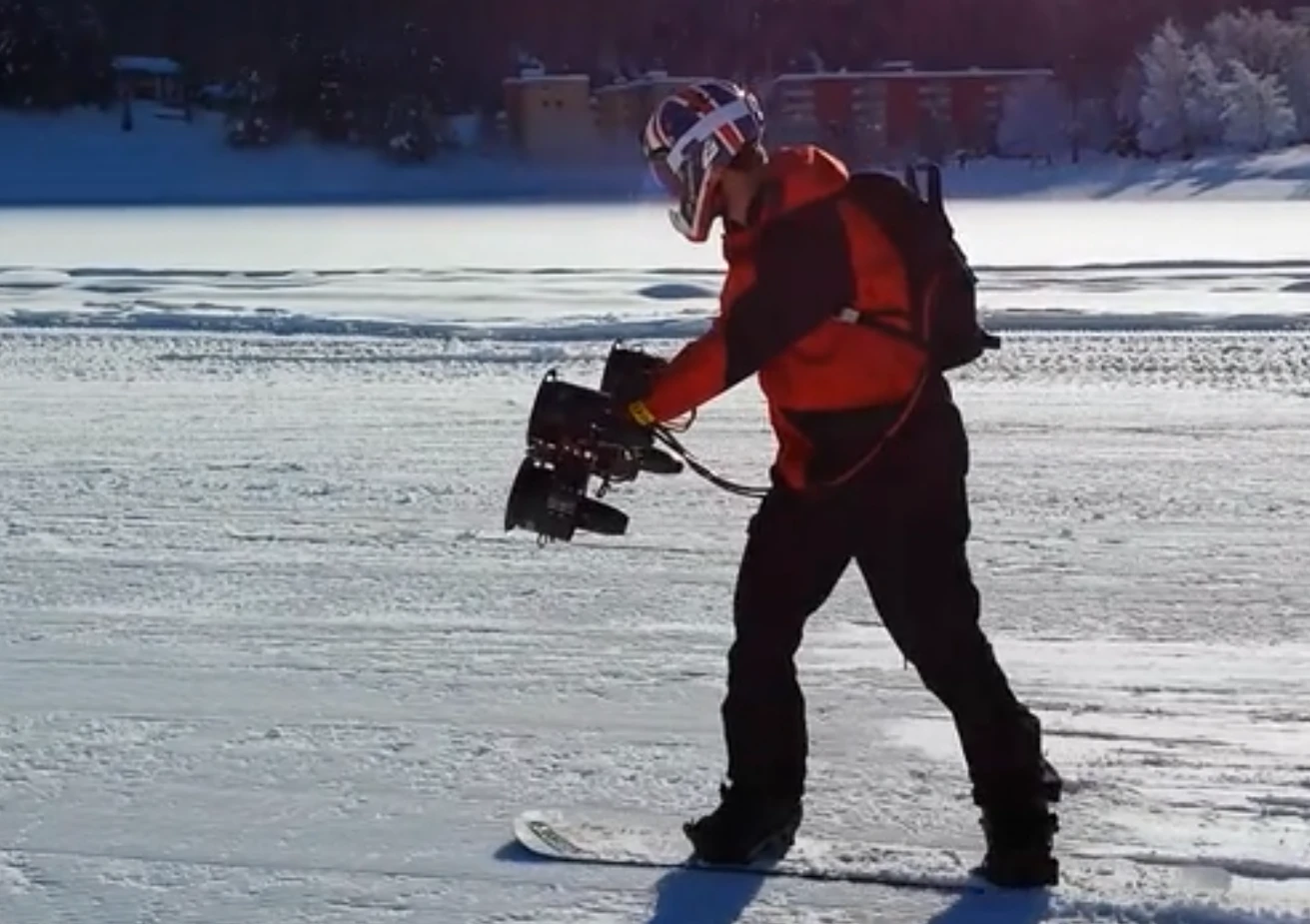 Dreamscience has been seeking out professional athletes to help test the thruster prototypes